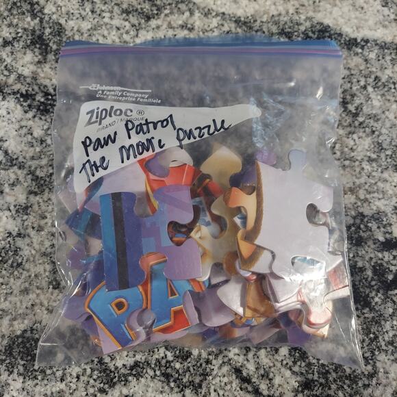 Paw patrol movie puzzle chase Rubble Marshall Pups - Picture 6 of 6